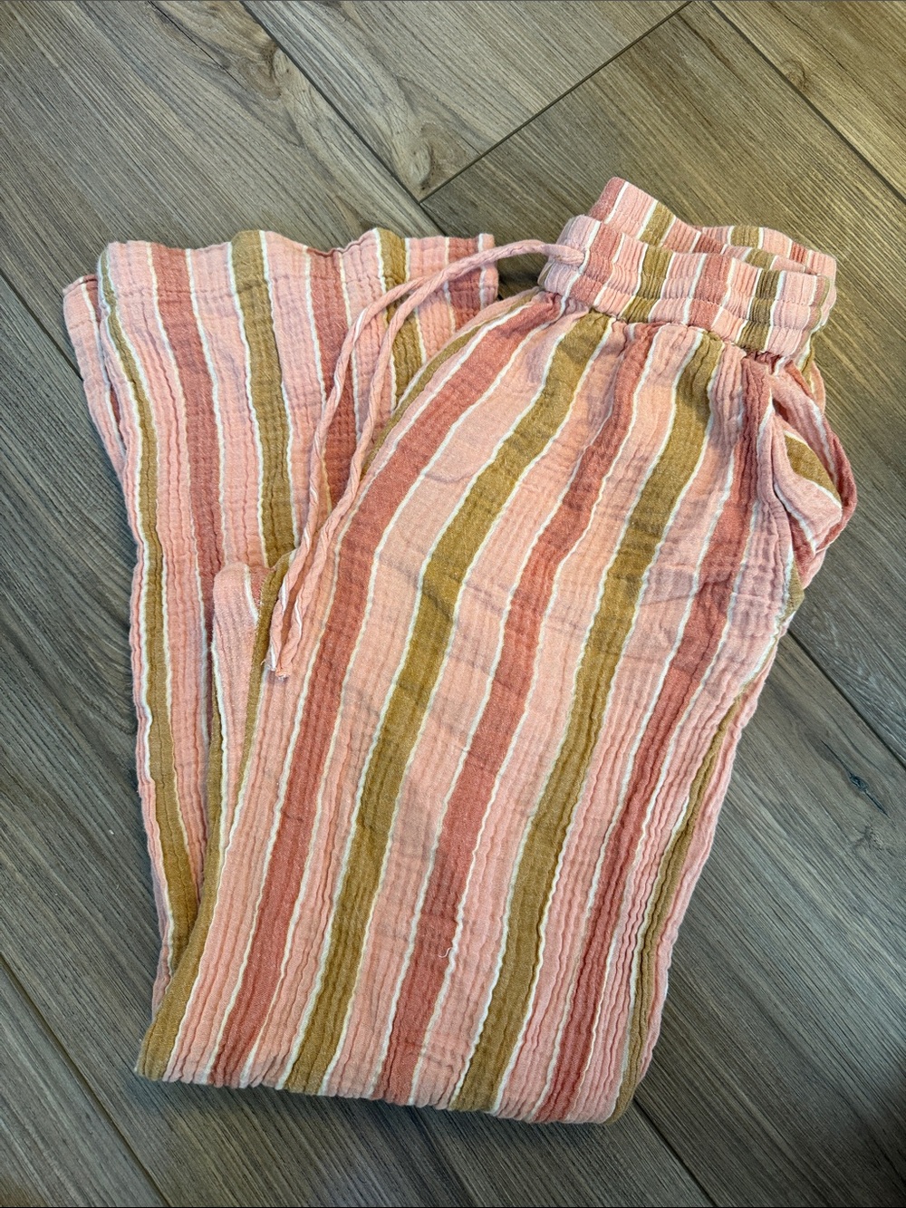 Cotton on muslin striped pant 100% cotton